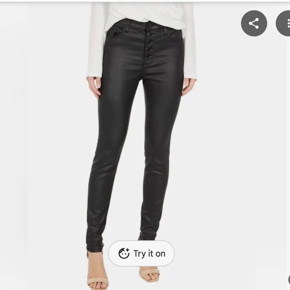 Kut from the Cloth - Black Coated Jeans - Size 6 - NWOT